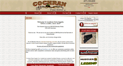Desktop Screenshot of cochranfarmsupply.com